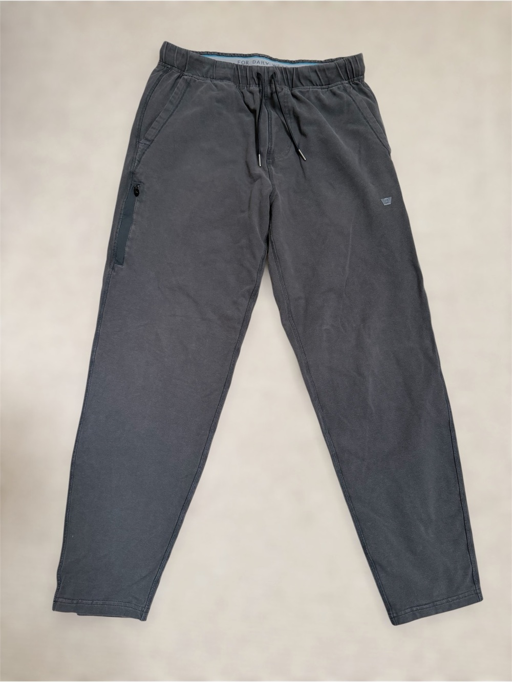 Mack Weldon Men's ACE Sweatpants - Charcoal Drawstring Joggers